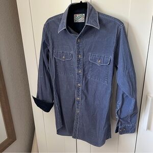 Outdoor Exchange Corduroy Shirt, Sz Men’s S (Est. Women’s S/M)